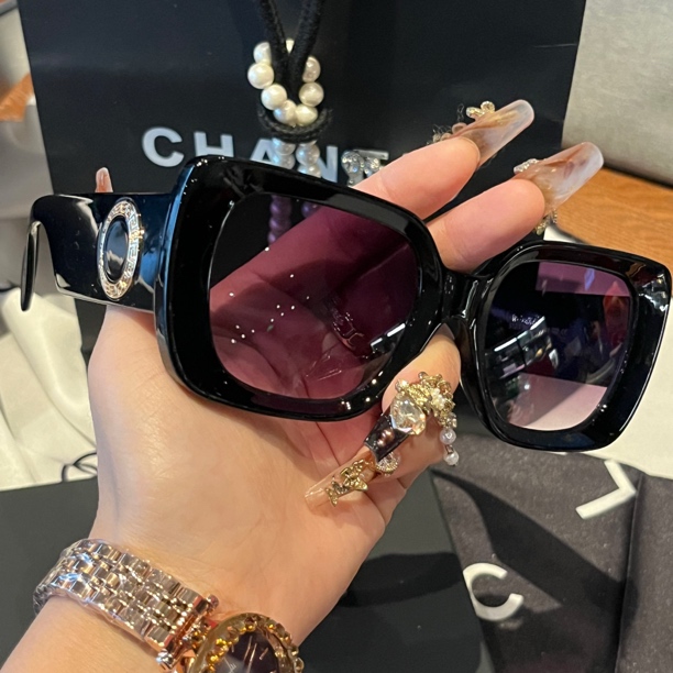 ChaenYI时尚个性D家太阳眼镜防紫外线墨镜女士高奢太阳镜