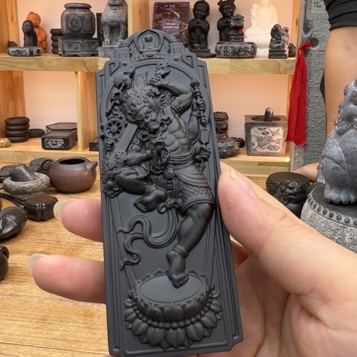 西安石晋錾石雕手工雕刻摆件