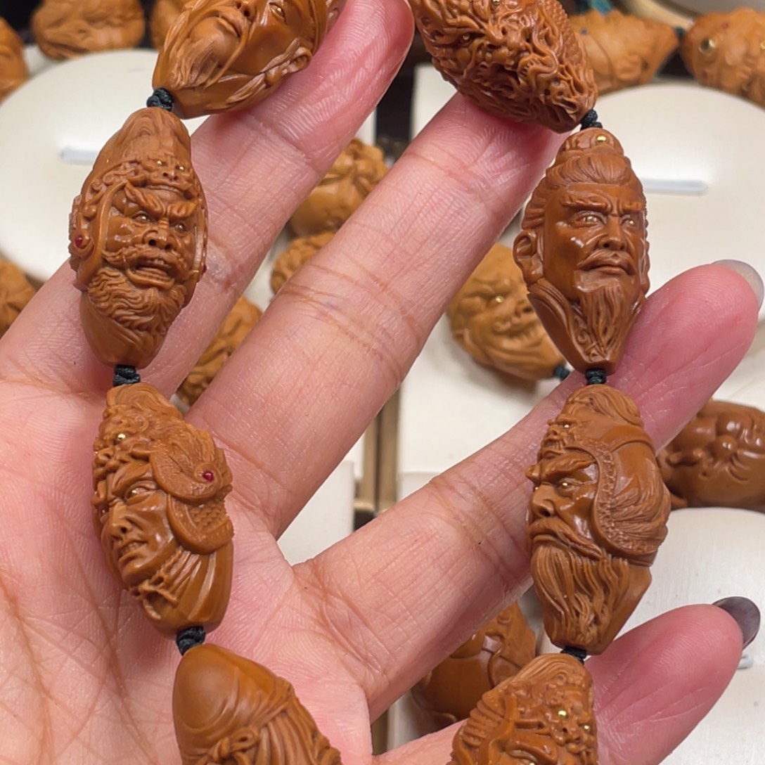 手串/手链橄榄核蜀国七雄橄榄核手串
