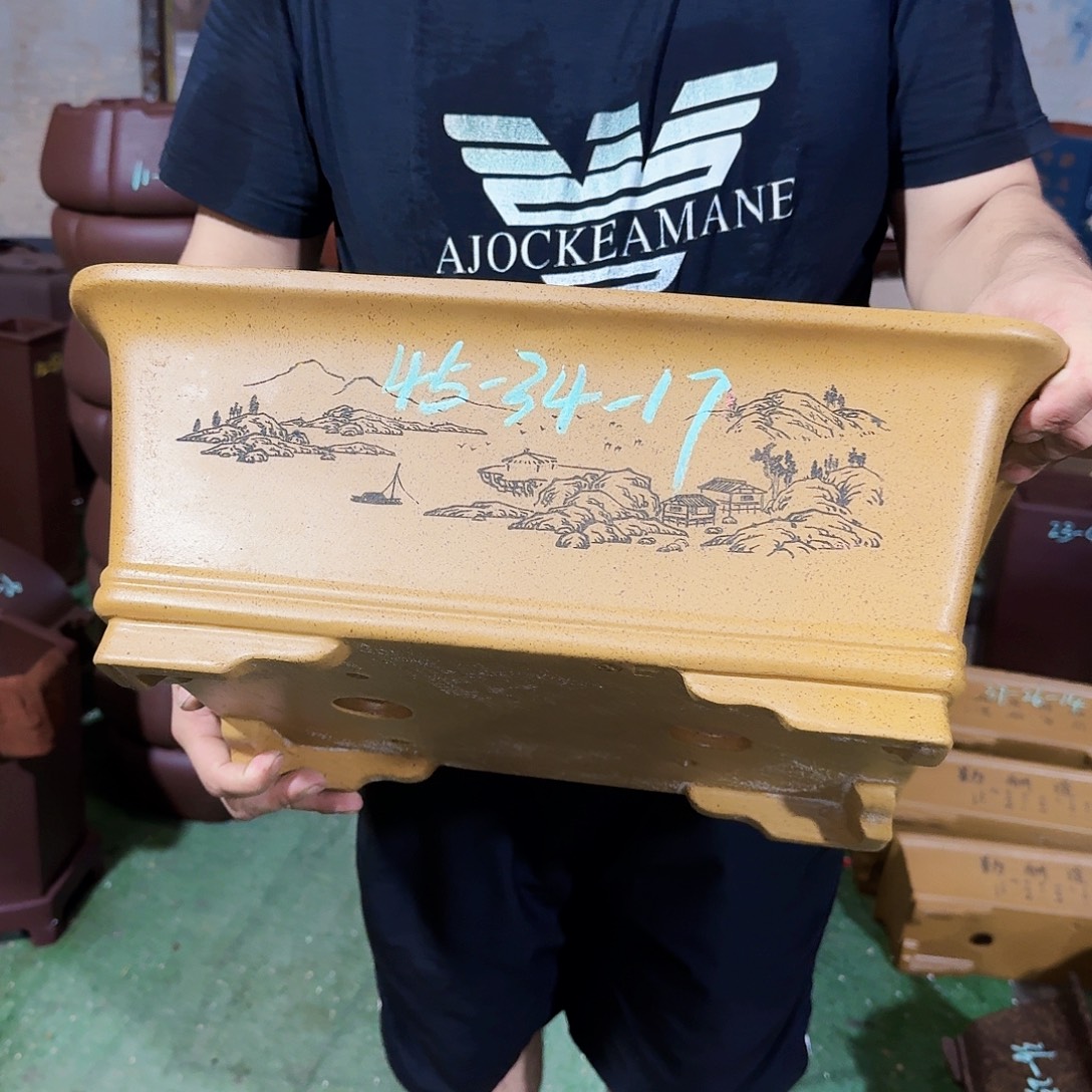 紫砂花盆紫砂花盆