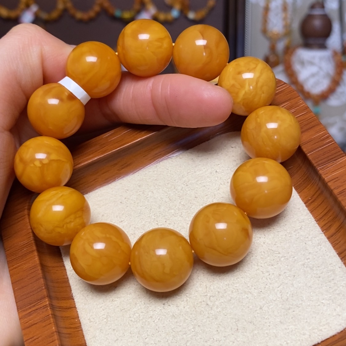 【闪购商品】手链蜜蜡未镶嵌手串