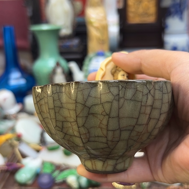 老***玩瓷杯：紫砂壶茶具套装