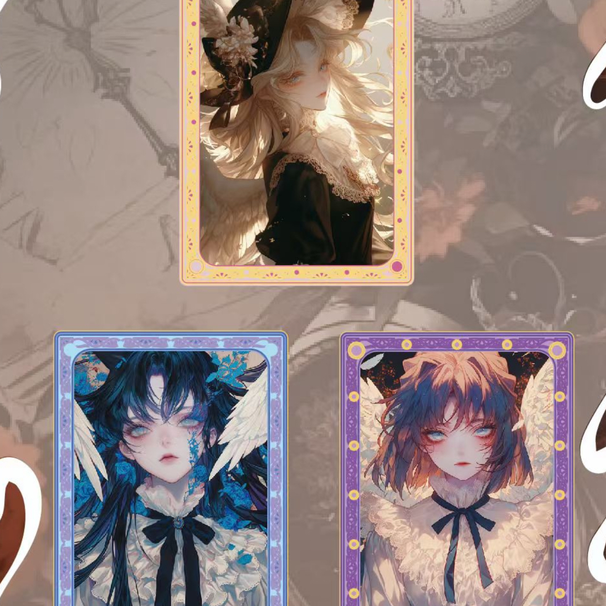 迷雾文创 名侦探柯南A6亚克力色纸