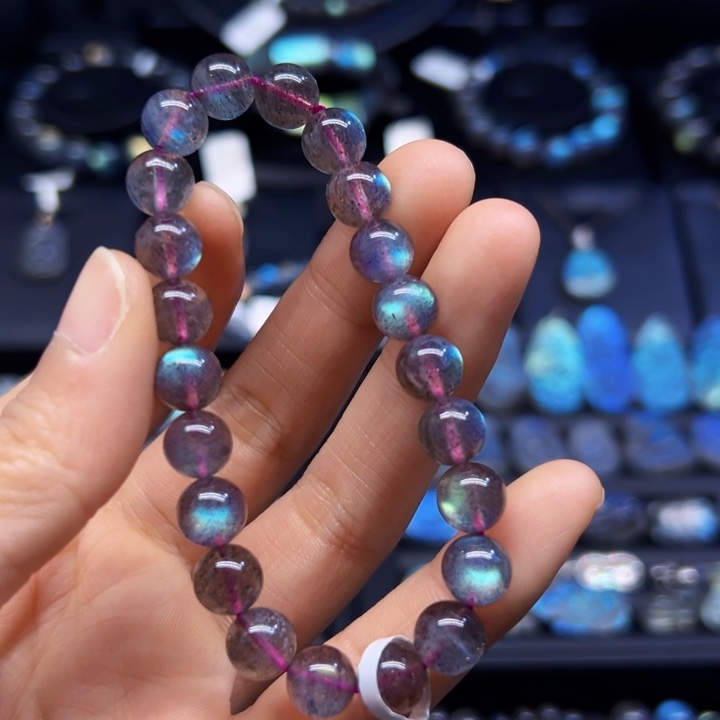 手串未镶嵌拉长石8.2左右