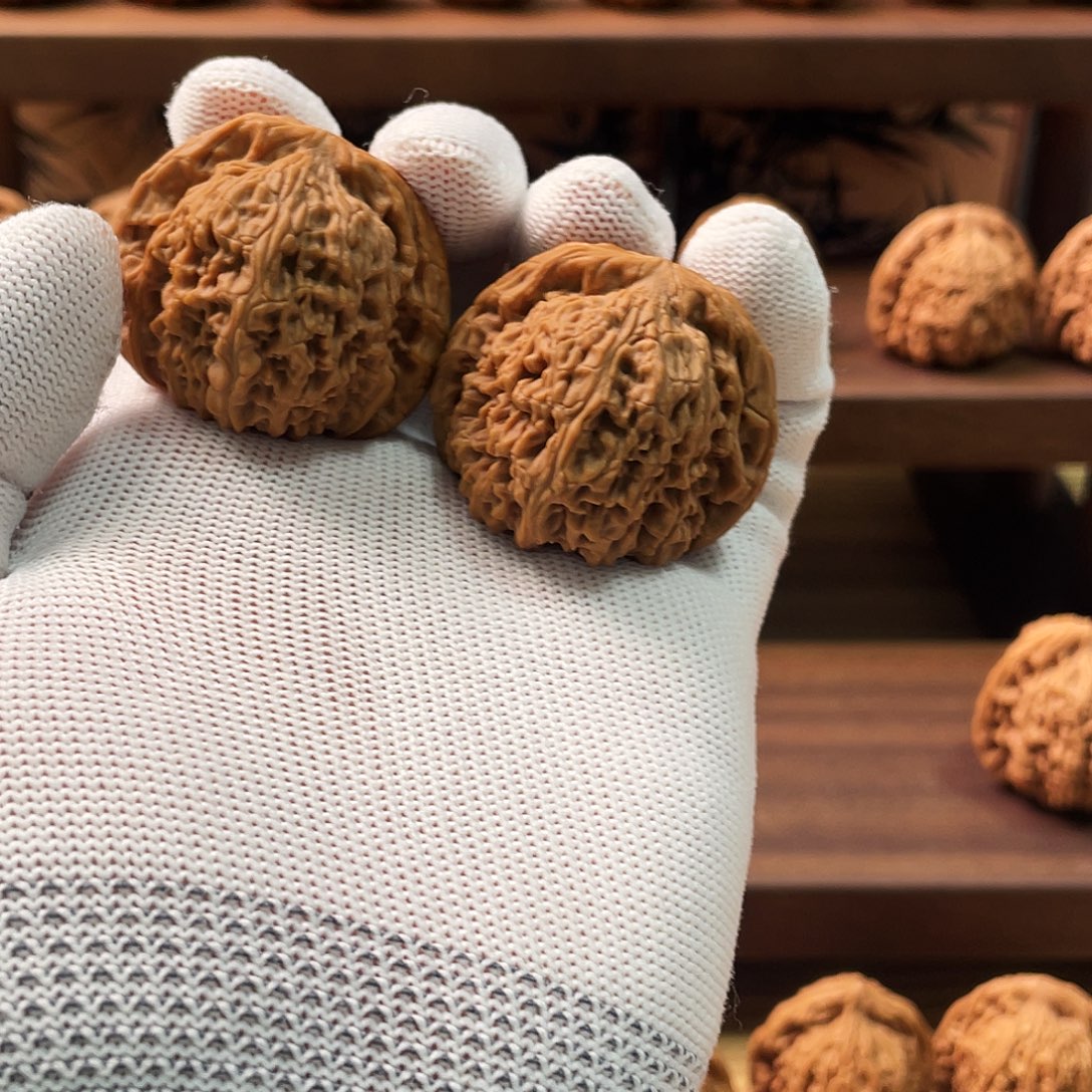 吾***吊坠文玩核桃40尺寸赵喜满