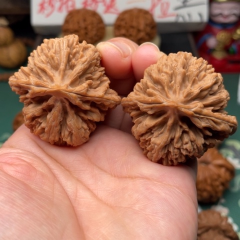 【闪购商品】把件文玩核桃44状元冠