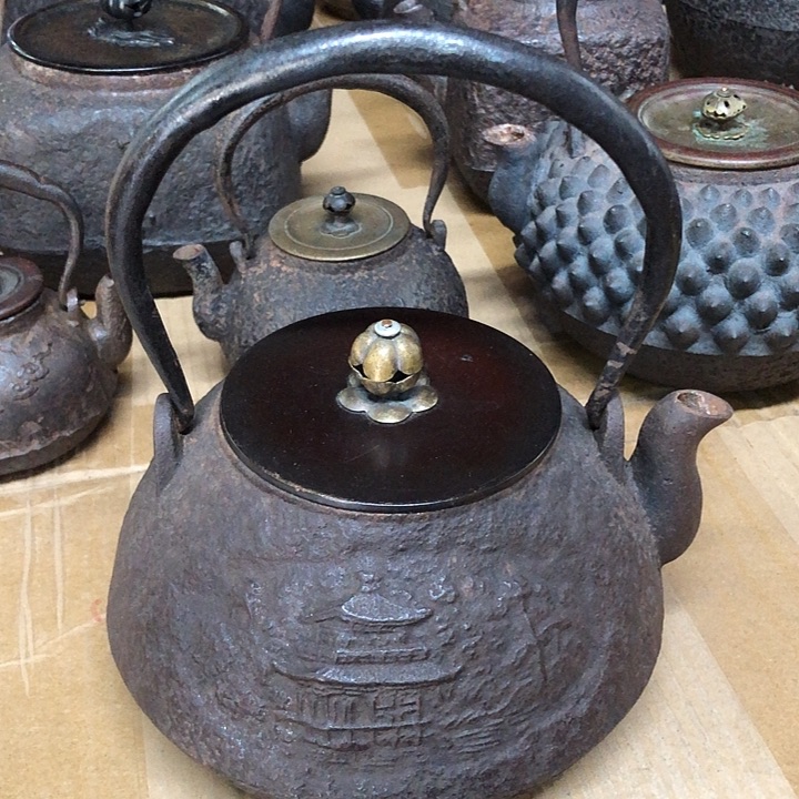 龙文堂金阁寺壶一一听雨堂严选