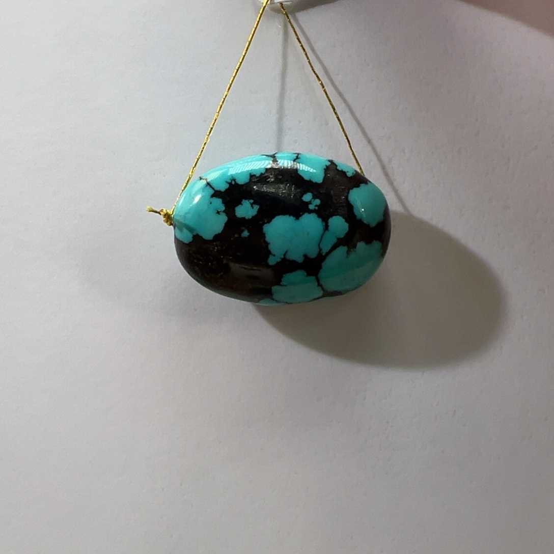 绿松石未镶嵌挂件