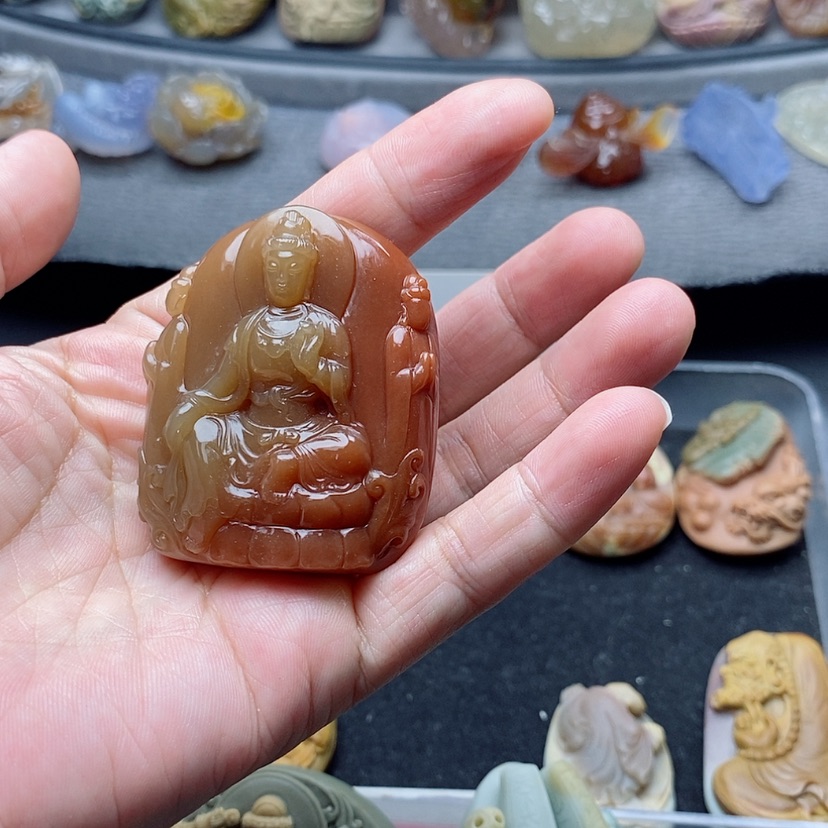 【闪购商品】未镶嵌定制石英质玉吊坠