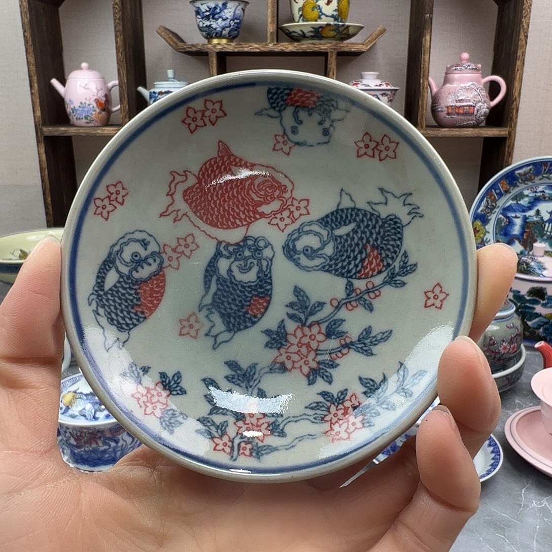 摆件陶景德镇陶瓷567老厂瓷100