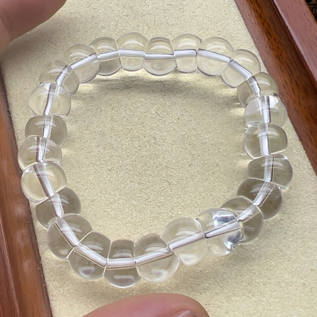 烟晶手链未镶嵌大肠