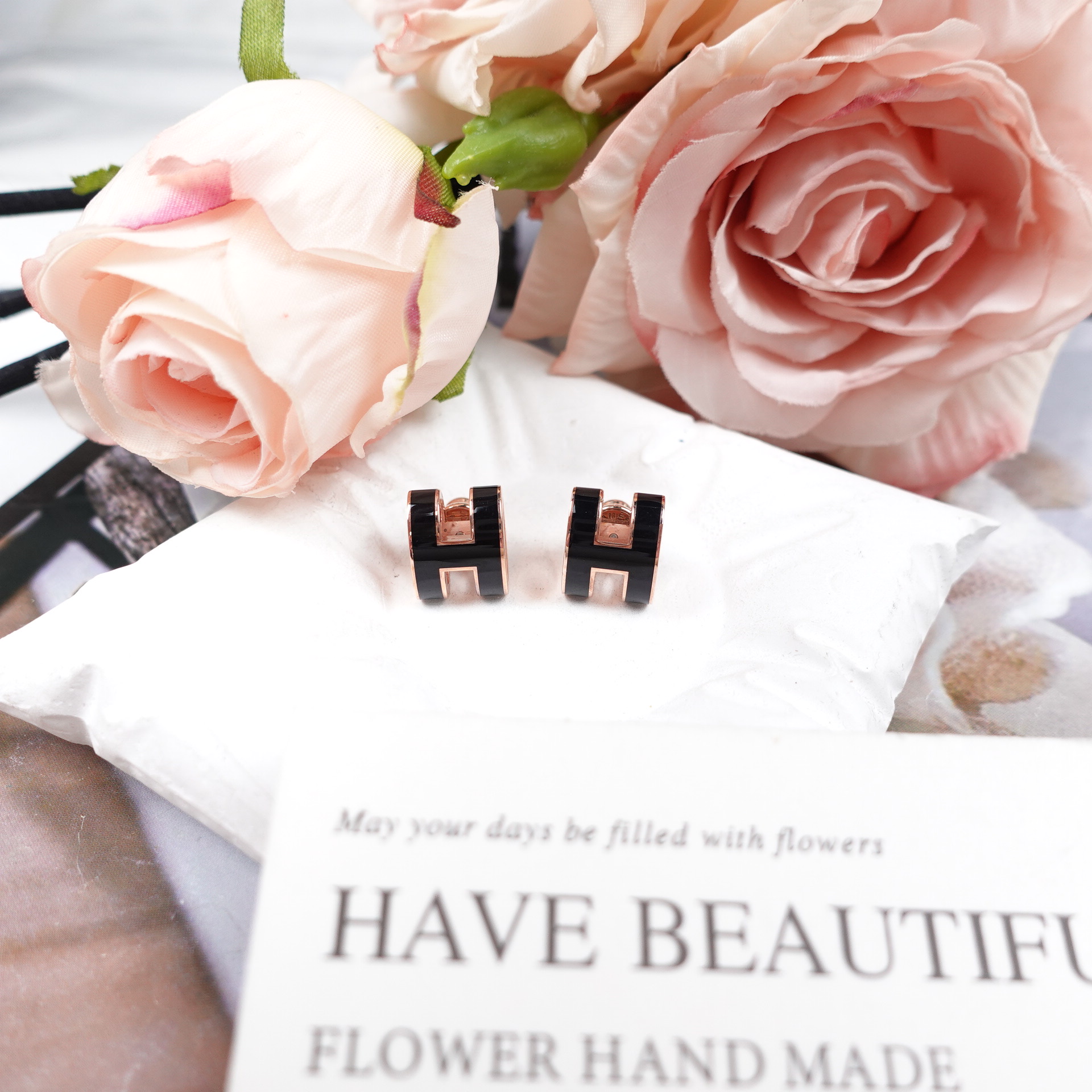 99新 Hermes/爱马仕 耳饰 /T10298875