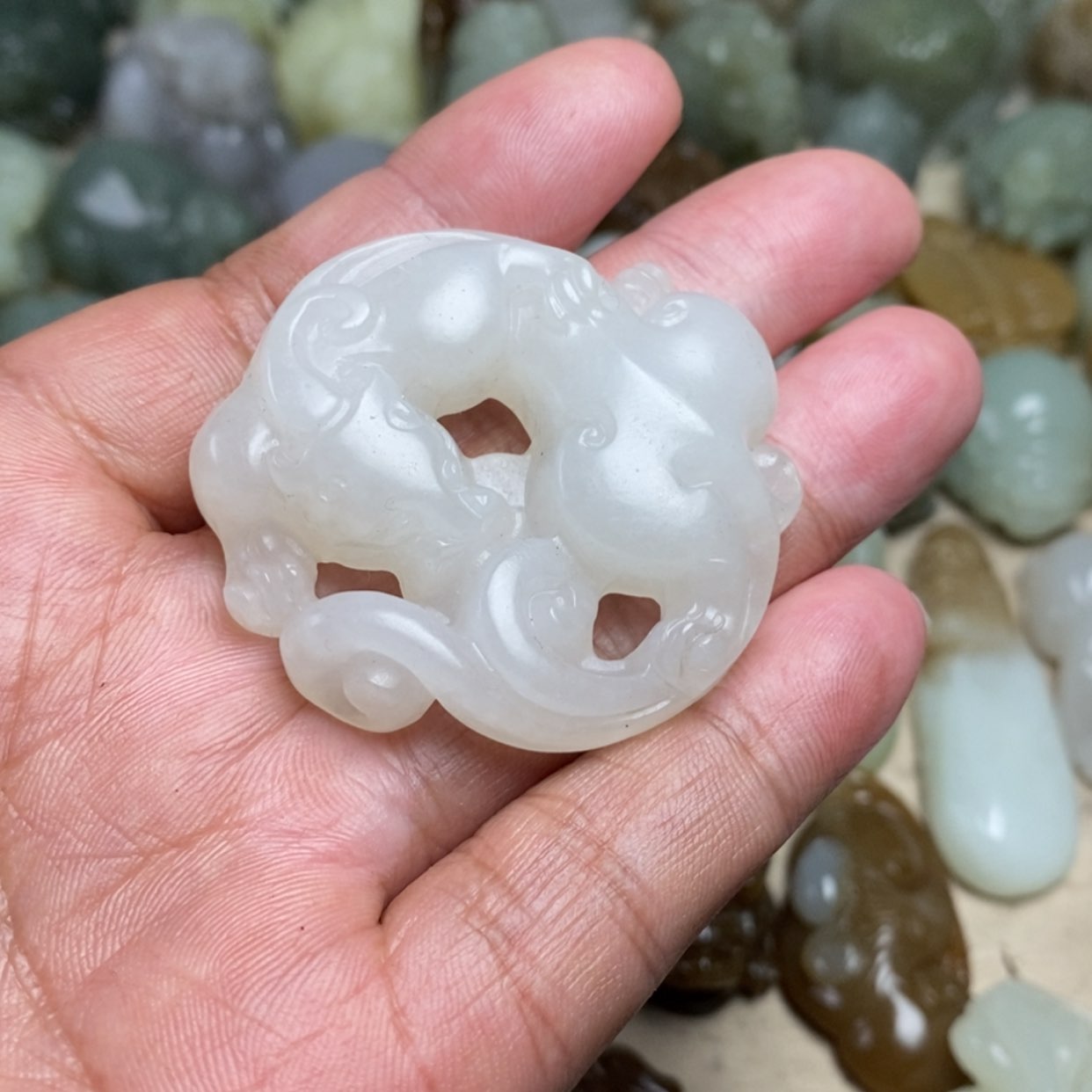 【闪购商品】和田玉挂件未镶嵌