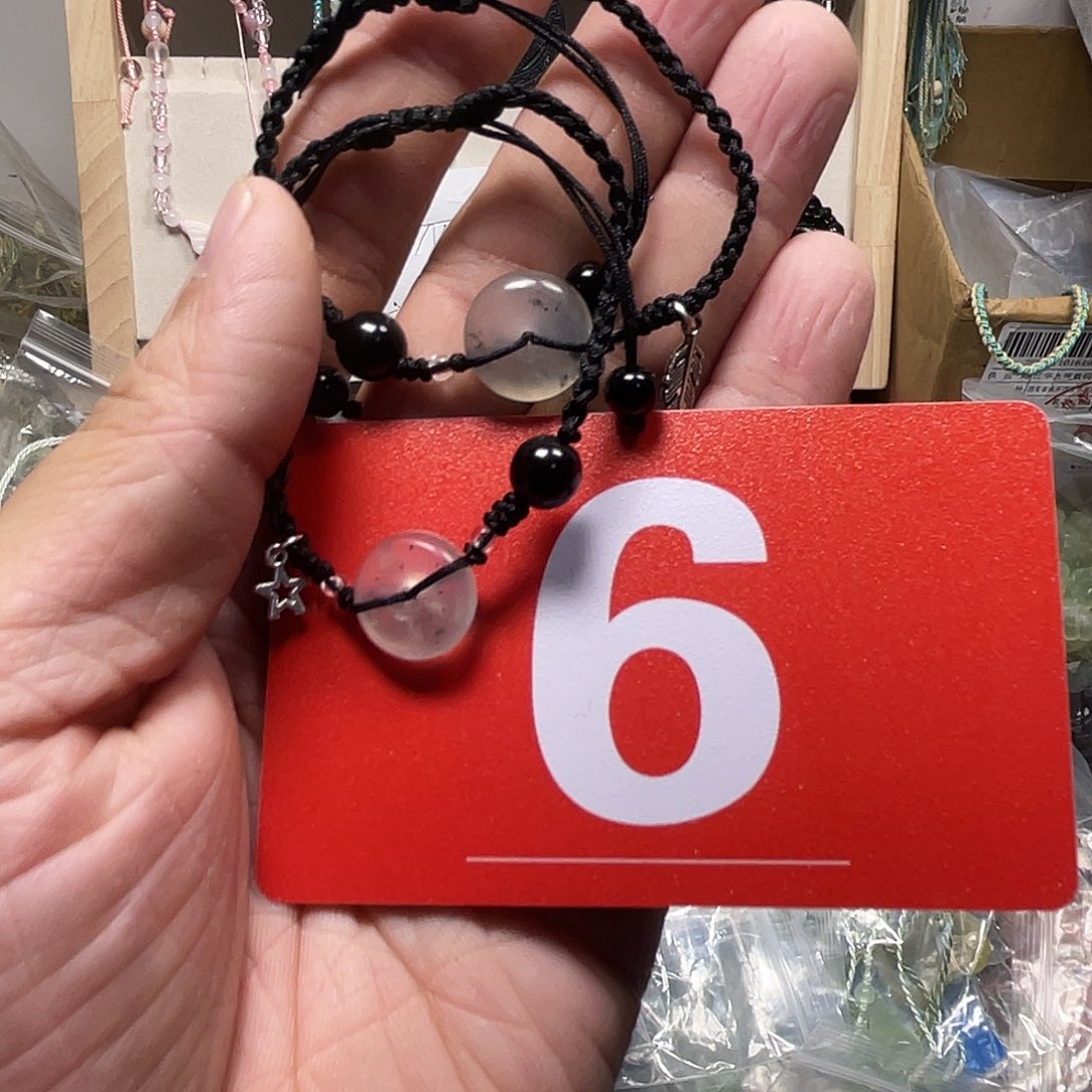 蛇纹石玉合金颈饰