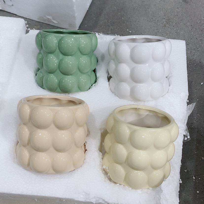 【闪购商品】红陶陶瓷花盆，多肉花盆