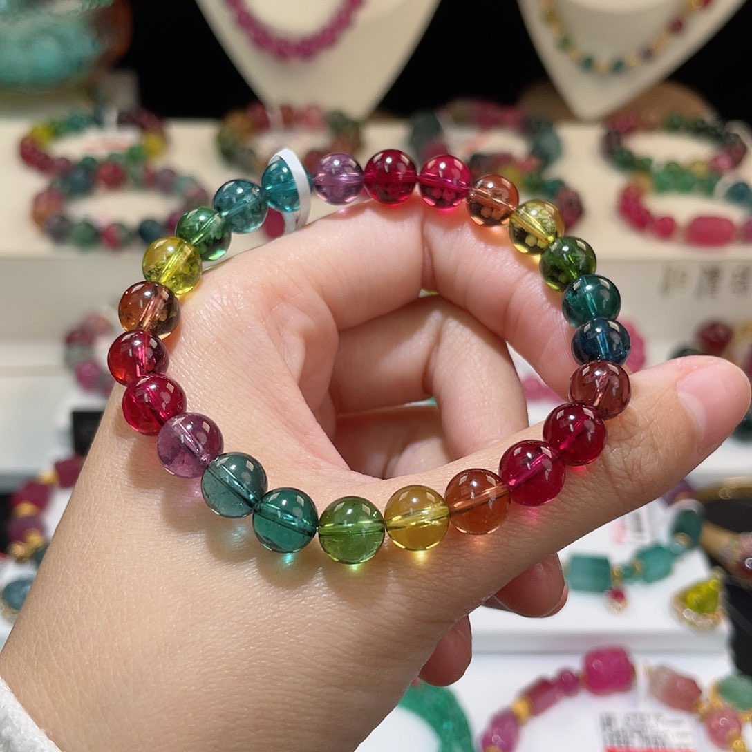 碧玺手链未镶嵌碧玺手链