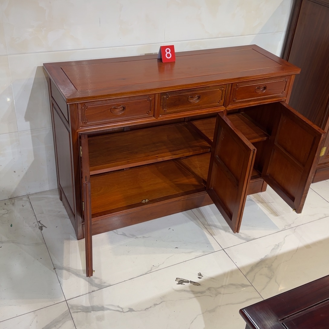 花梨木类成套家具李*宁刚果花梨120✖️40高78餐边柜