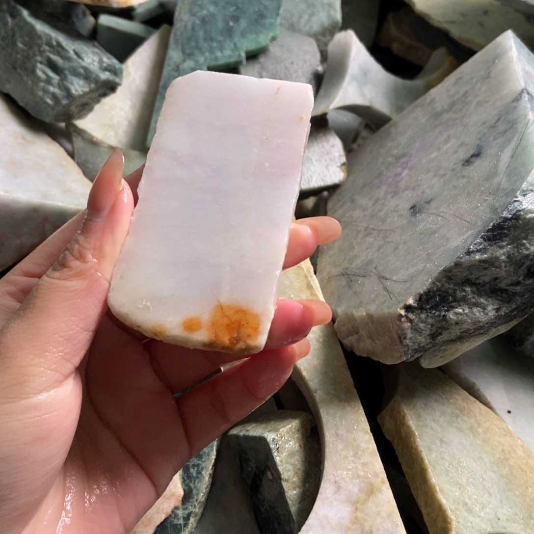 翡翠未镶嵌挂件天然翡翠