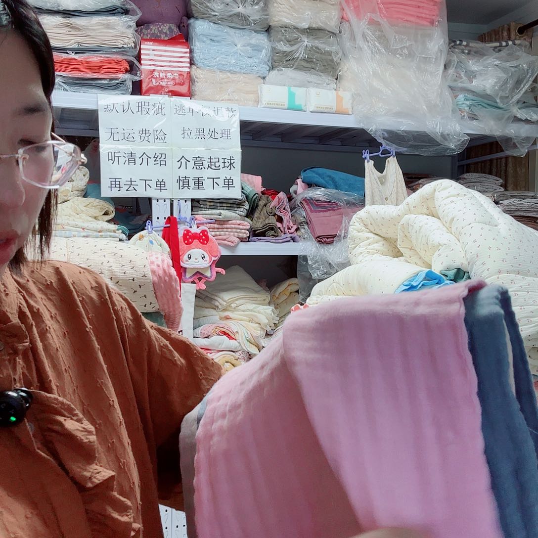 棉纯棉六层泡泡纱毛巾