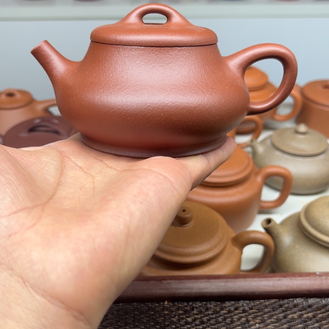 紫砂茶壶柱瓢微瑕220ccccc