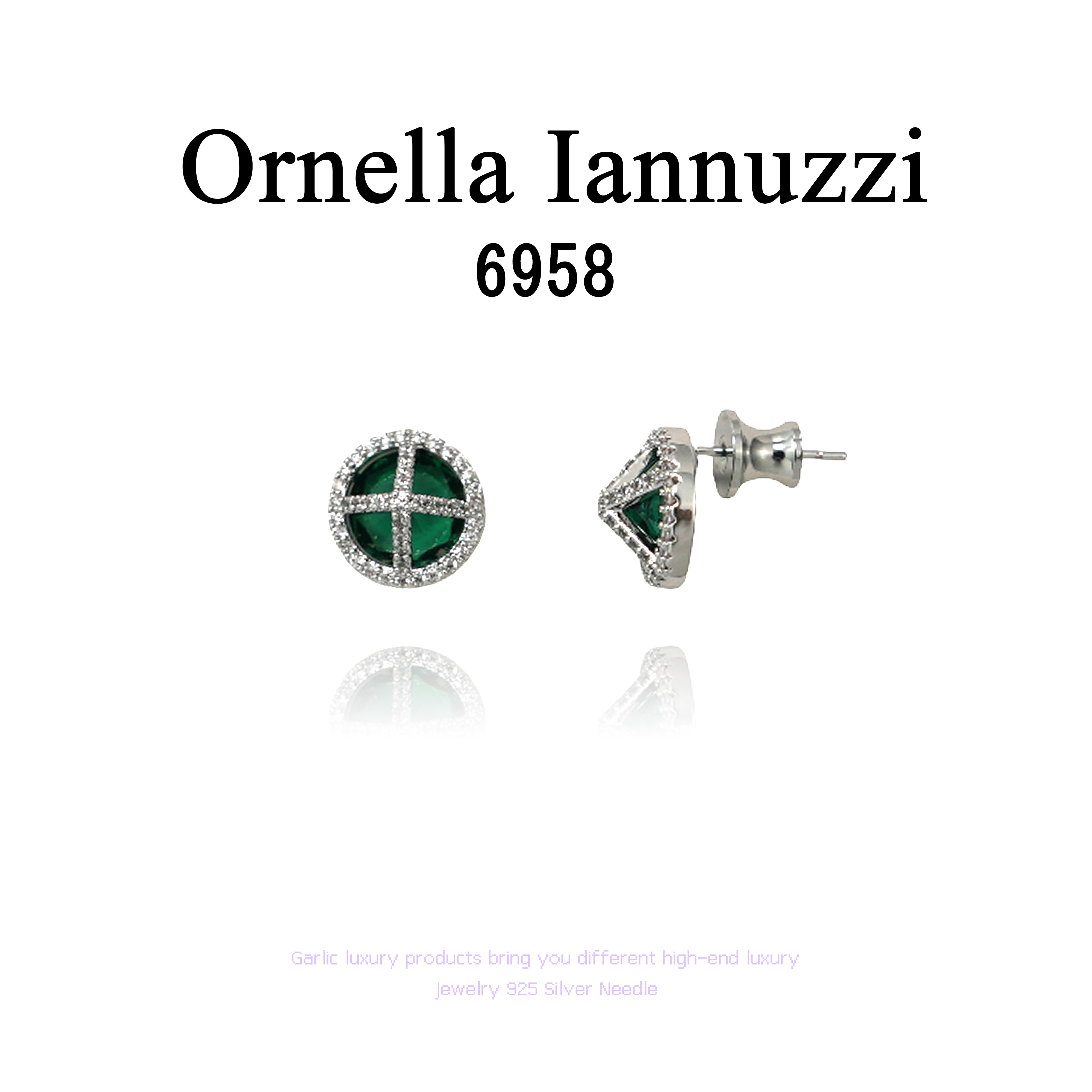 铜合金耳饰 Ornella Iannuzzi耳饰~6958