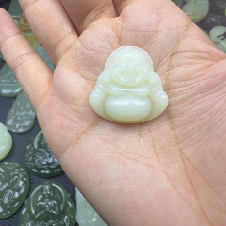 和田玉未镶嵌珠宝奇石28佛公