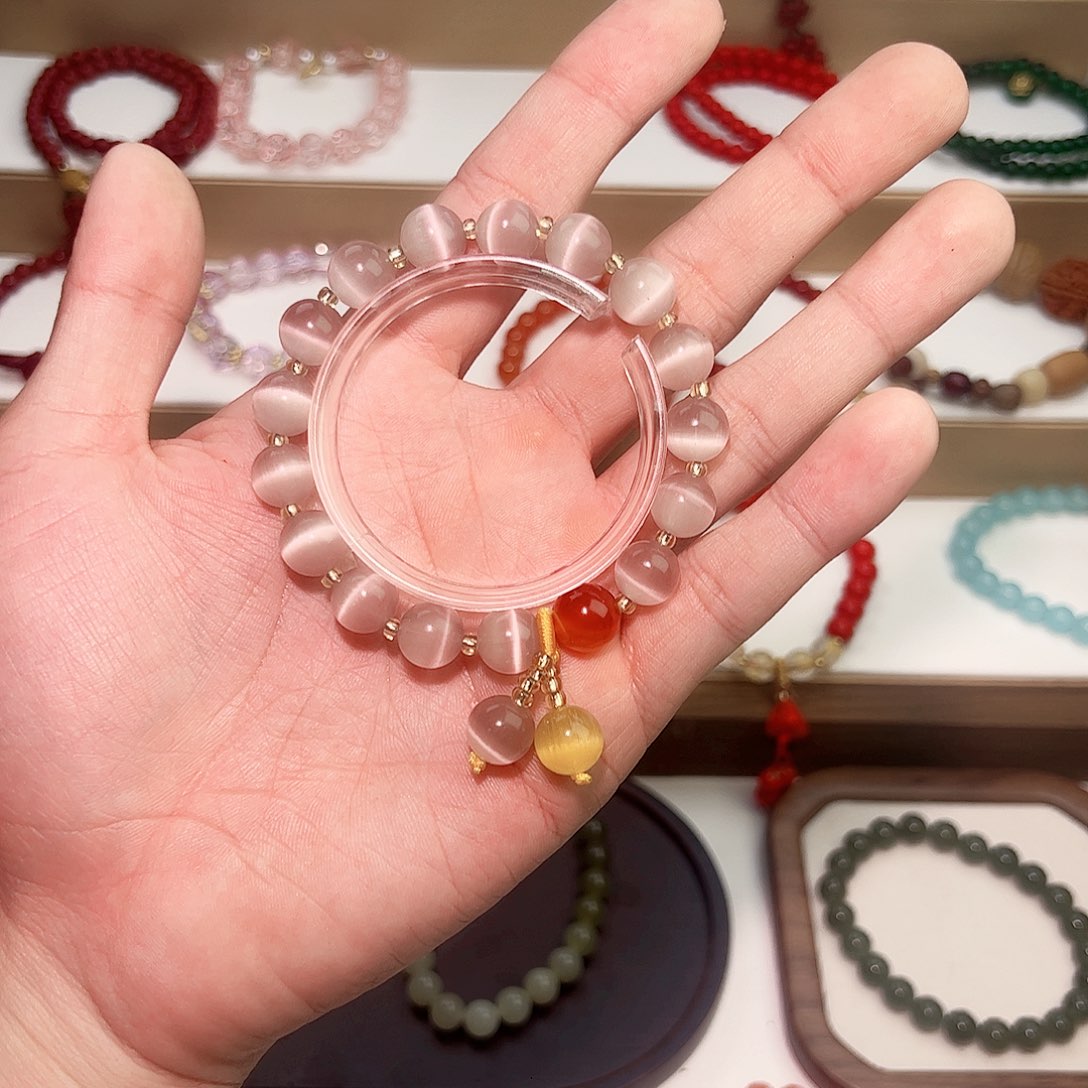 石英质玉手链未镶嵌