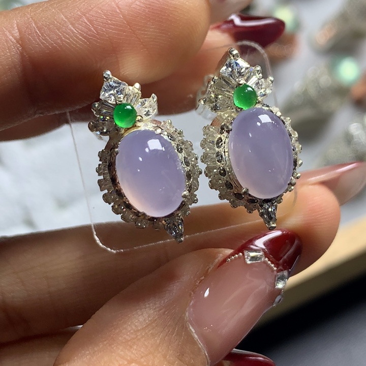 翡翠未镶嵌戒指铜托