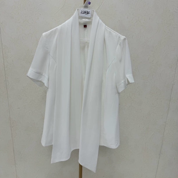 【Z2434】(微瑕)女士新款2025百搭纯色气质显瘦衬衫女