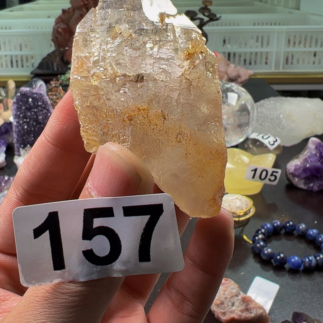 水晶未镶嵌珠宝半成品