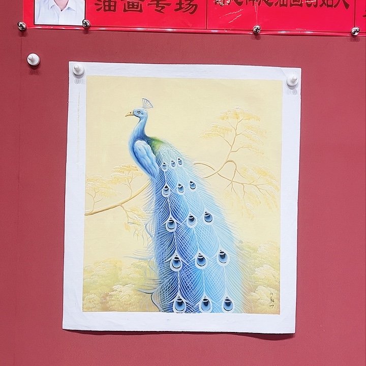 油画刘文桂老师油画朵