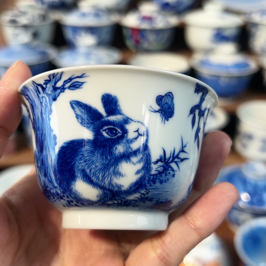 拾藝致物兔子杯杯