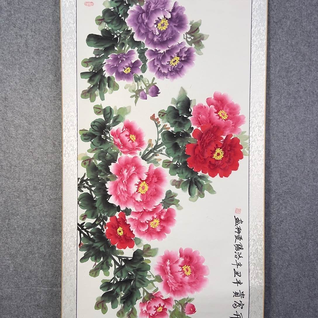 国画393 花鸟在此鸣叫时还要一