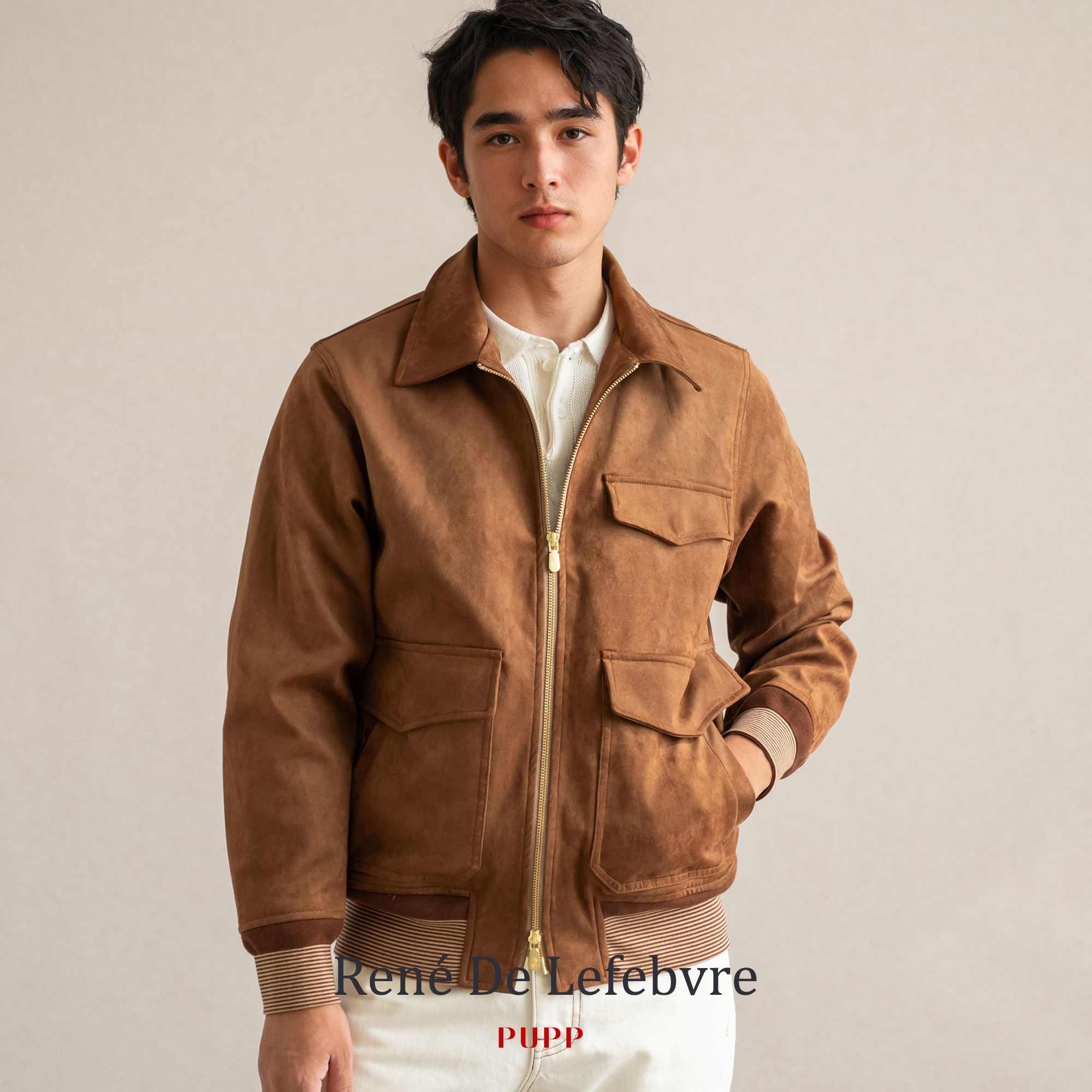 René De Lefebvre春秋【豺狼的日子】英式复古硬汉男士秋冬防风外套