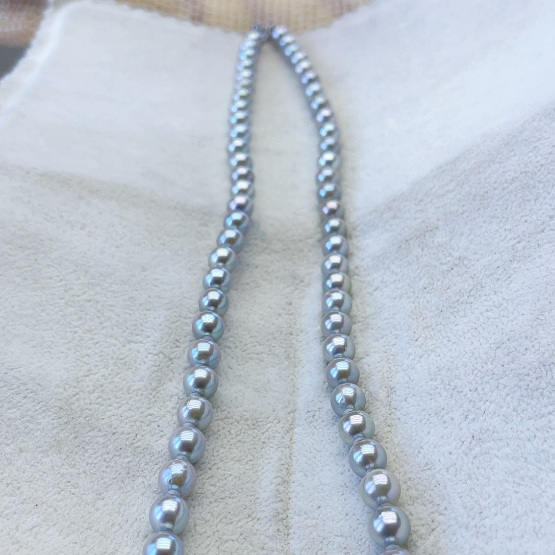 海水珍珠颈饰银S925镶嵌