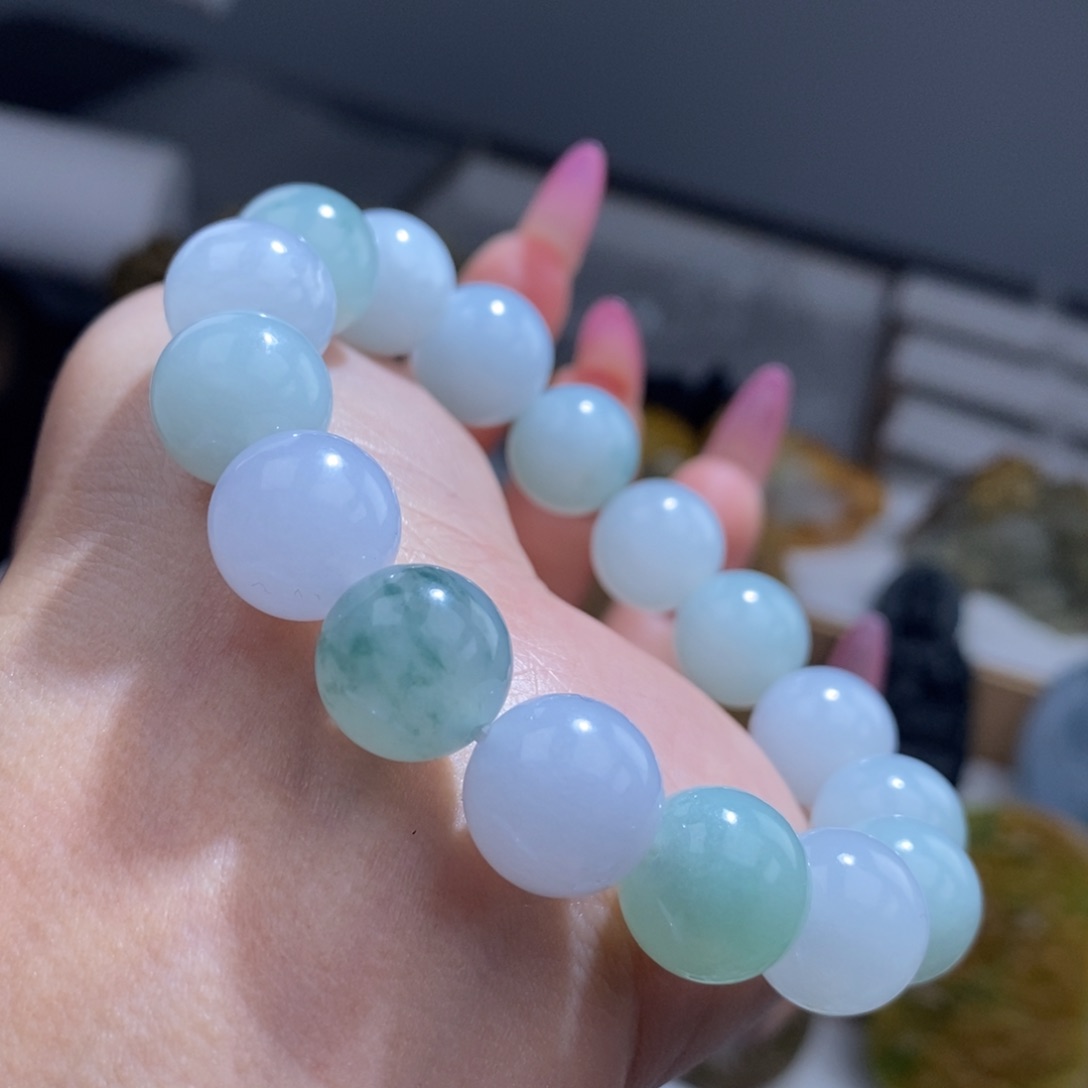 翡翠手串未镶嵌多宝手串