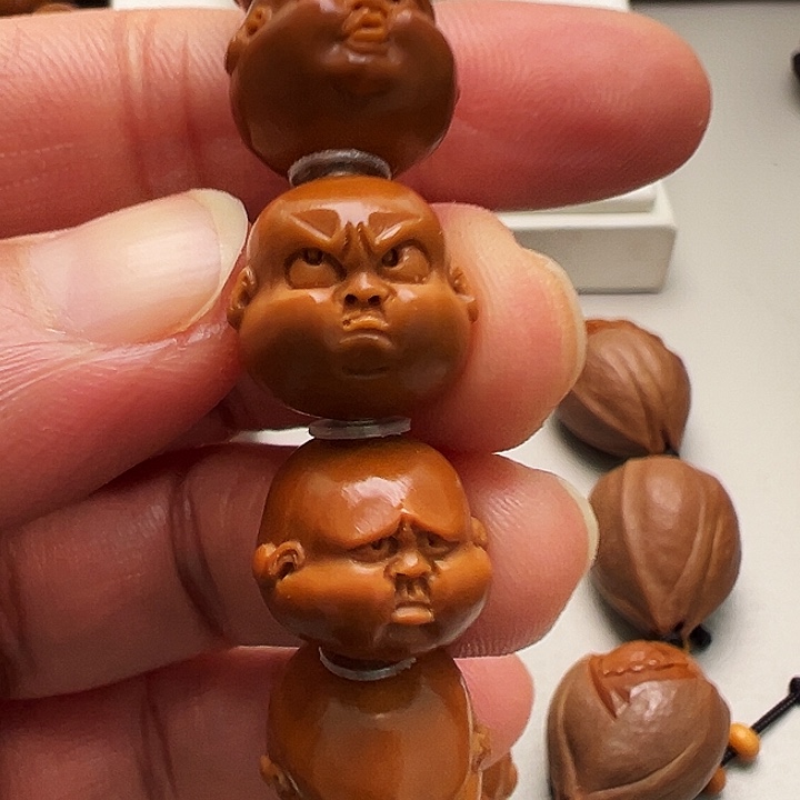 橄榄核手串/手链童趣百态