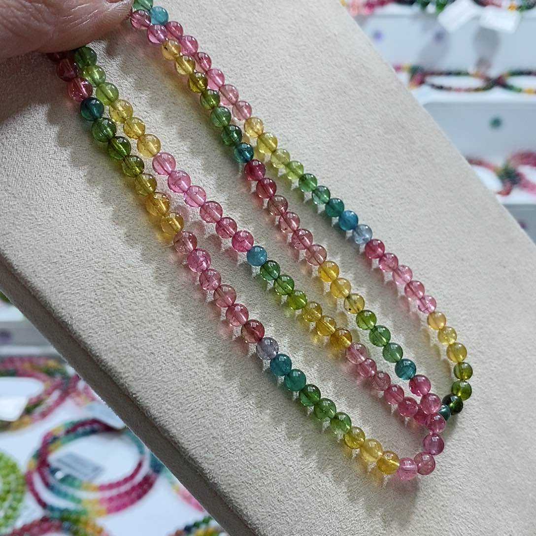 碧玺手链未镶嵌手链