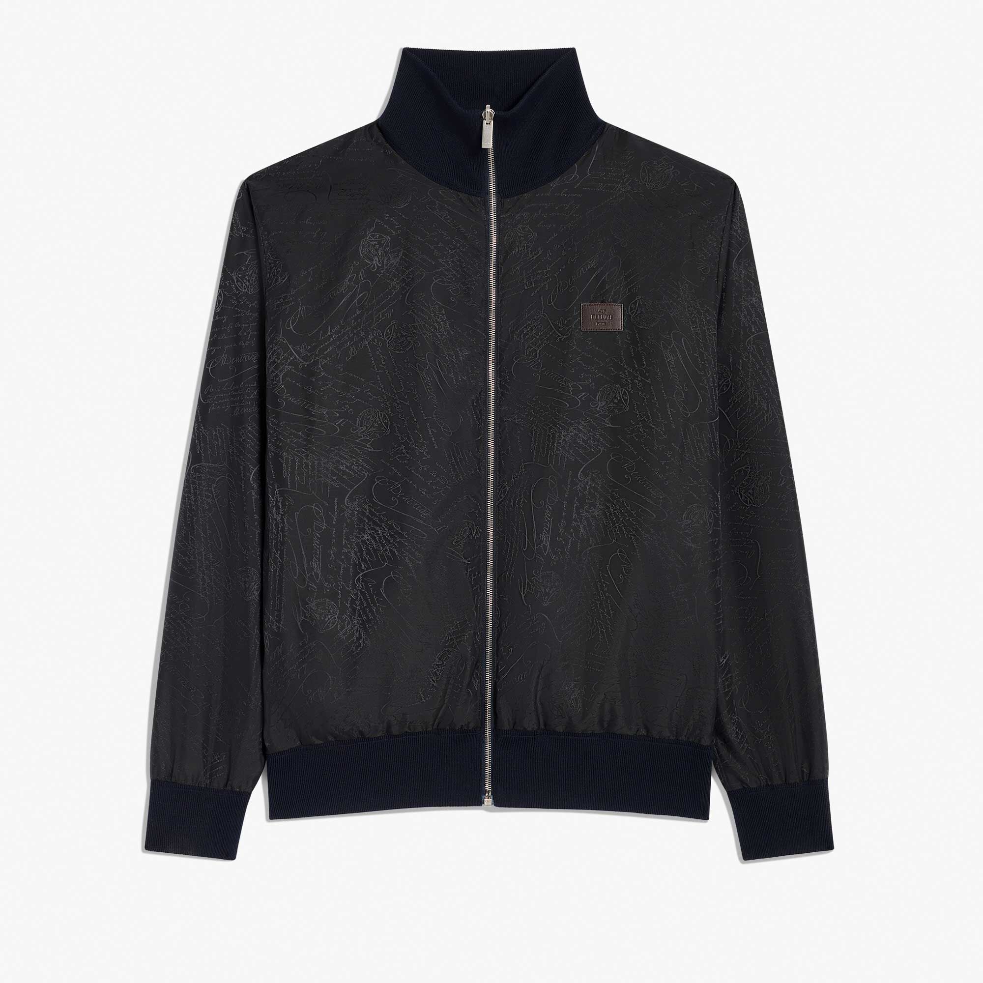 冬季外套时尚印花老钱风双面穿外套春秋冬男款意式休闲25B012 