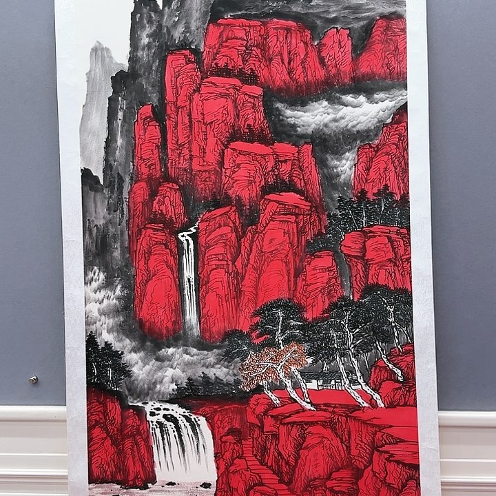国画书法作品多次参加
