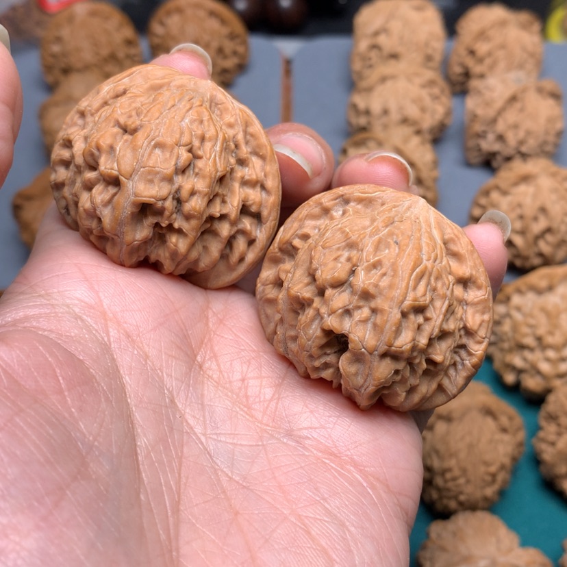 【闪购商品】核桃摆件烟***N41磨盘编号4168