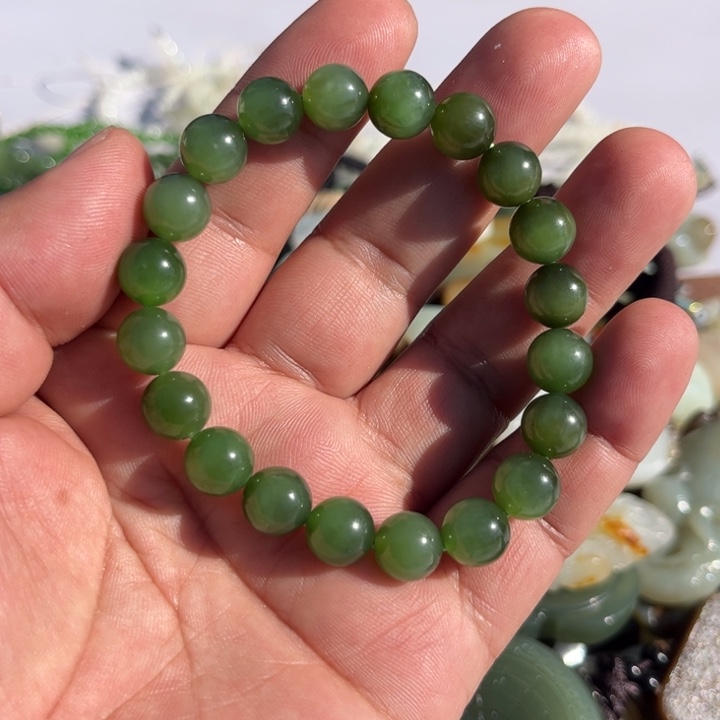 和田玉手链未镶嵌