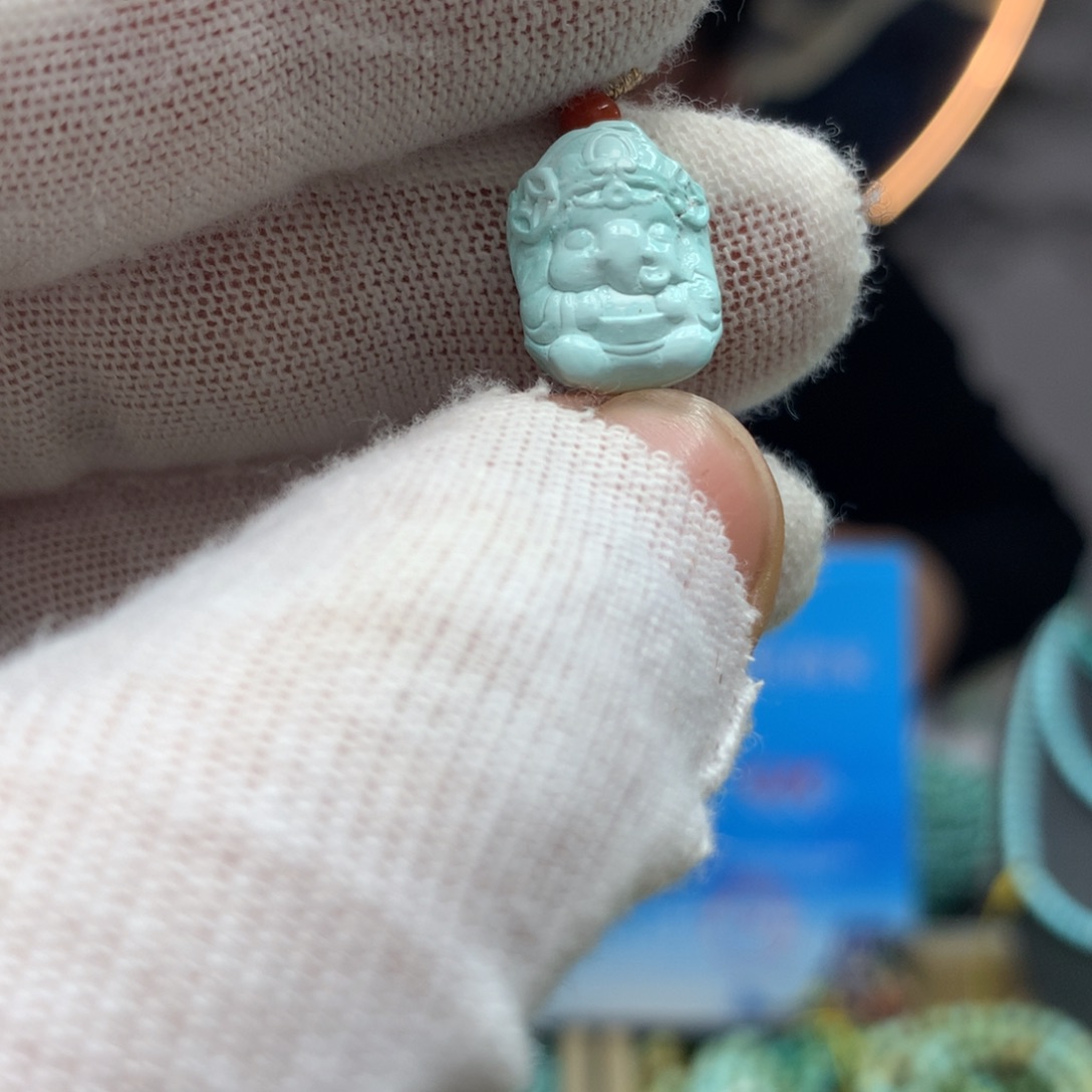 绿松石挂件未镶嵌