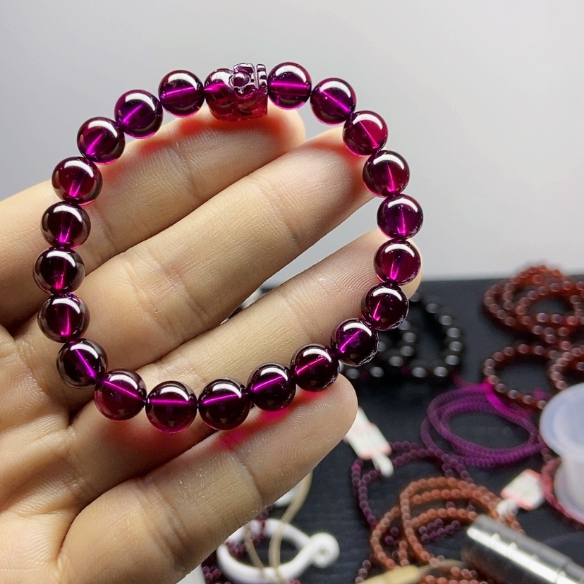 【闪购商品】石榴石手链未镶嵌