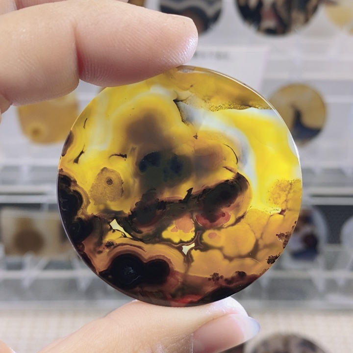 玛瑙/玉髓未镶嵌颈饰