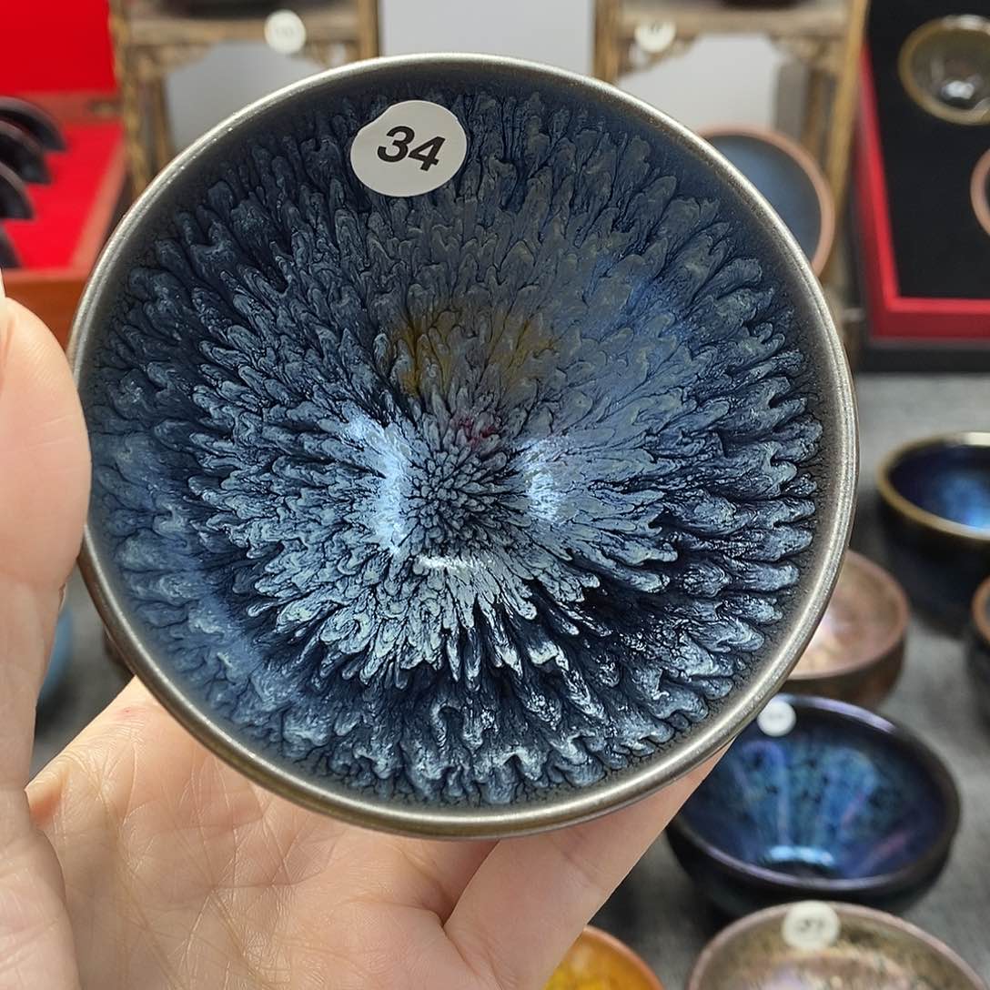 茶盏友*百花波体手工