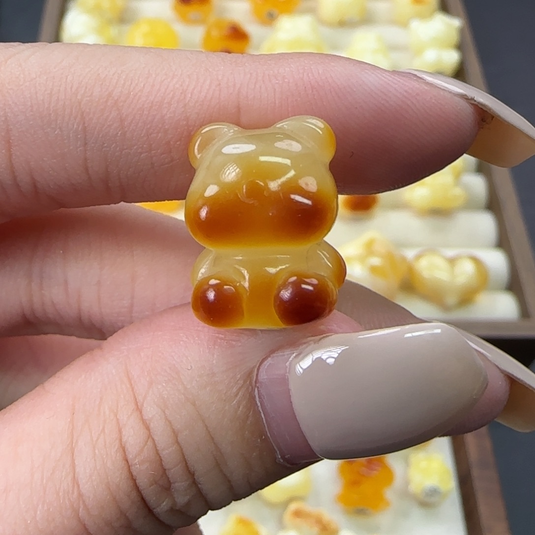 裸石琥珀未镶嵌天然蜜蜡