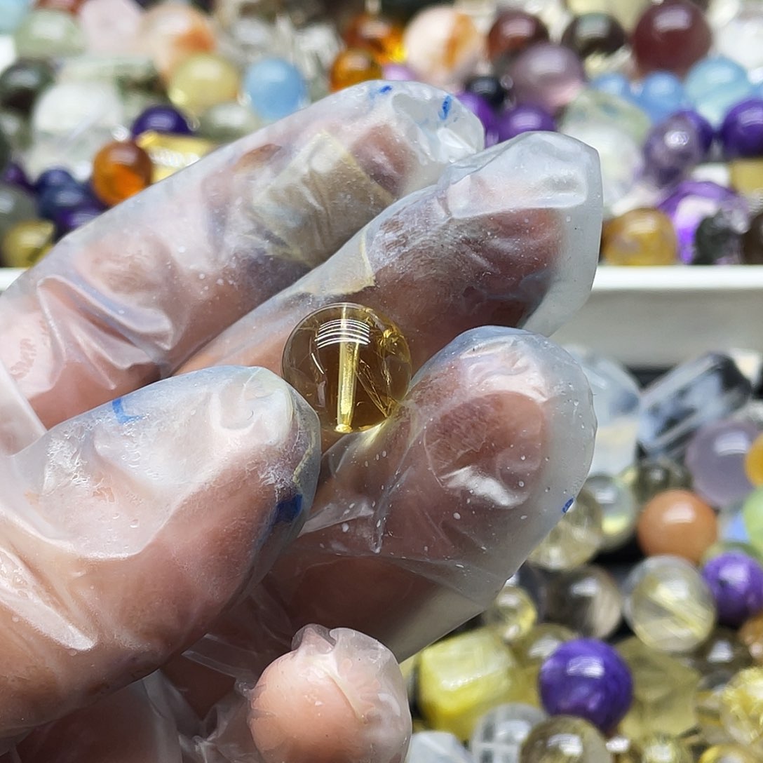 查罗石珠子合金回**间