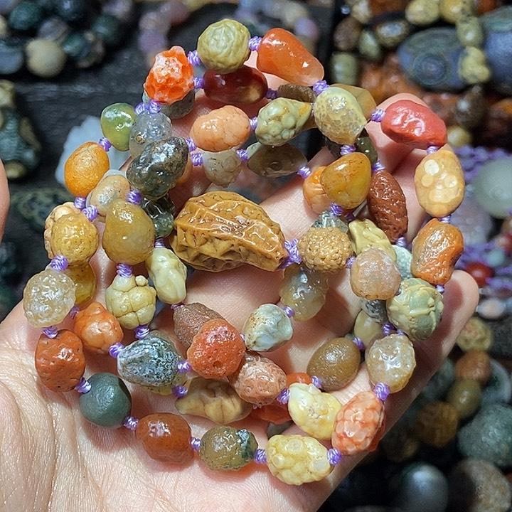 玛瑙/玉髓珠宝半成品未镶嵌