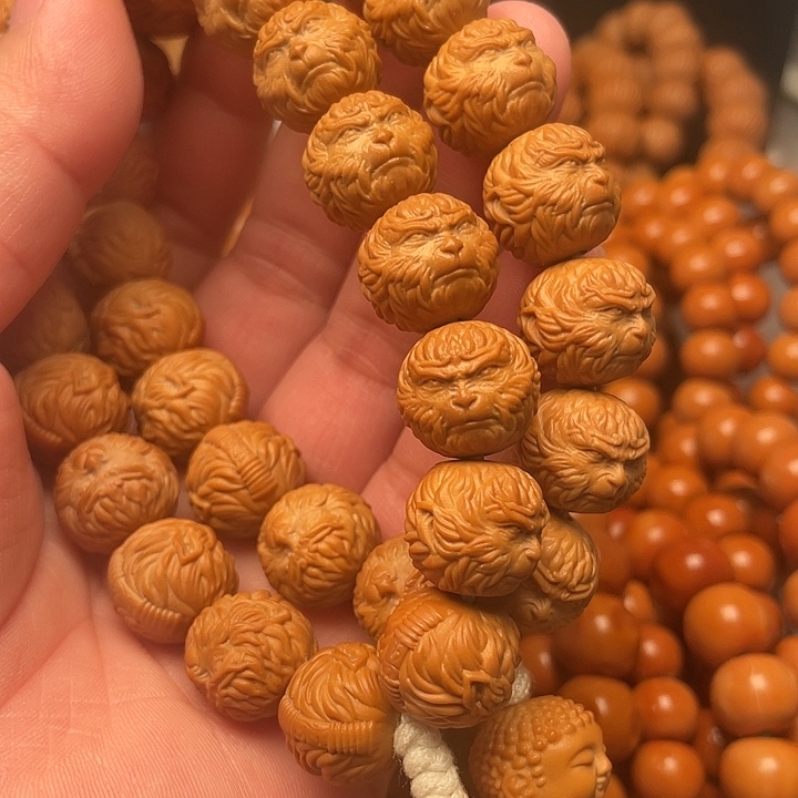 猴头核桃手串快**迪黑